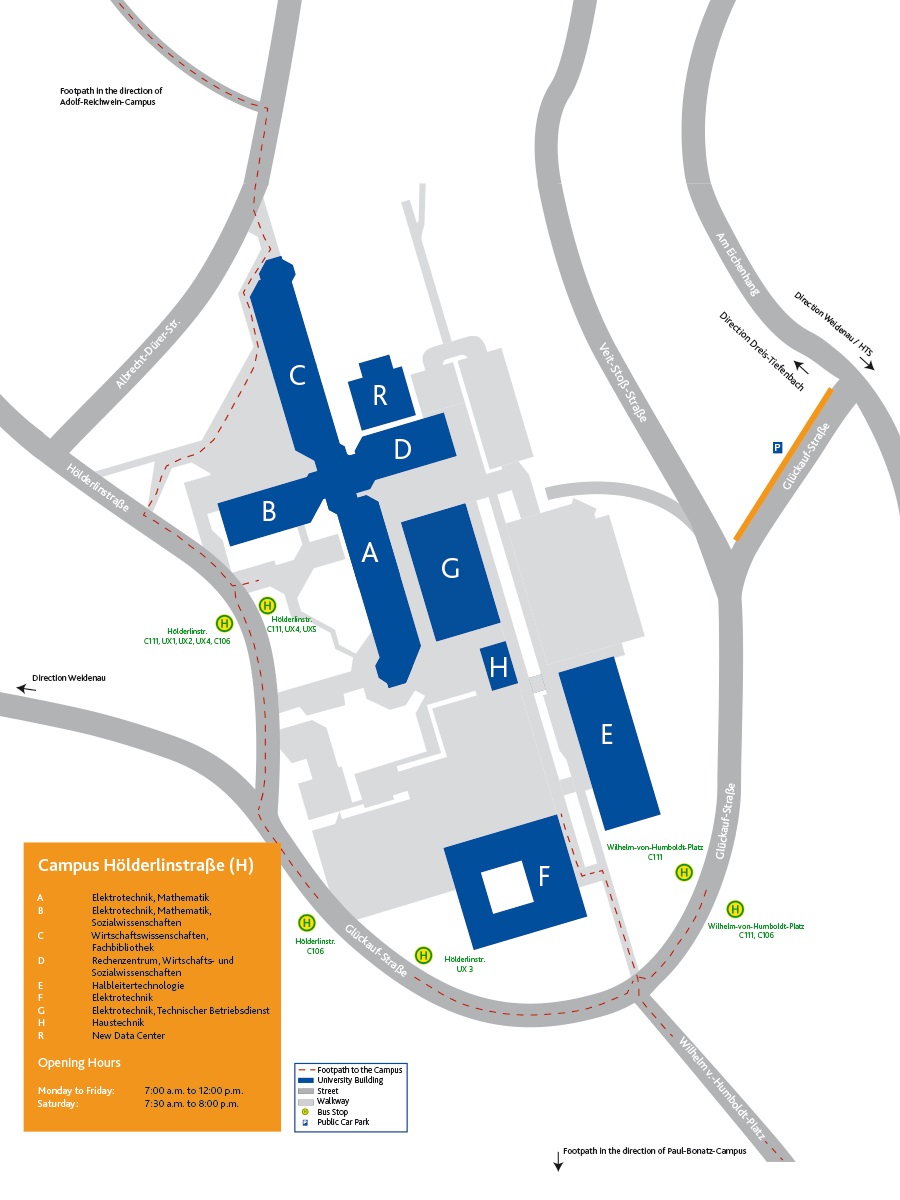 Lageplan Hoelderlinstrasse